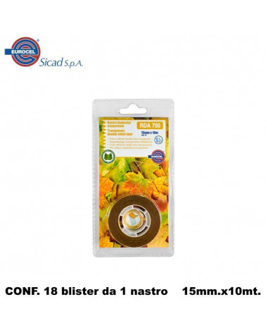 EUROCEL NASTRO BIADESIVO 15X10 79 18 BLISTER