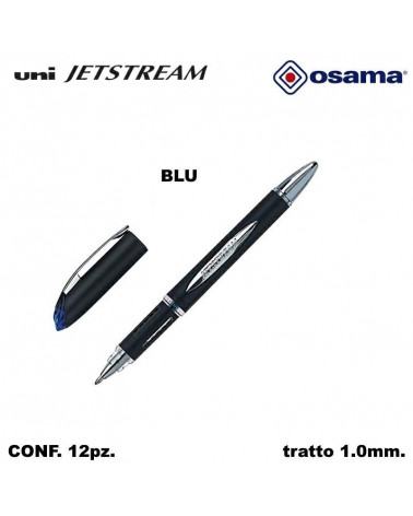 OSAMA ROLLER UNI JETSTREAM 1.0 12PZ. BLU