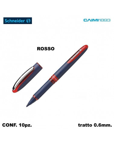 SCHNEIDER ROLLER ONE BUSINESS  ROSSO [10PZ]