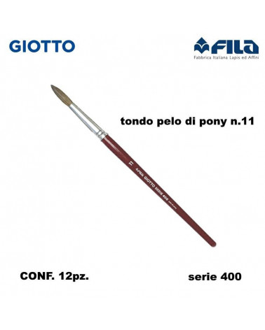 GIOTTO PENNELLO TONDO 400 N.11  [12PZ]