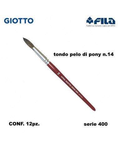 GIOTTO PENNELLO TONDO 400 N.14  [12PZ]