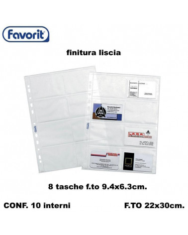 FAVORIT INTERNI BIGLIETTI VISITA 10PZ. LISTINO