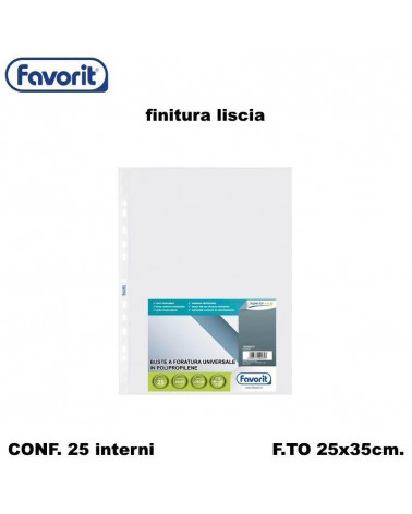 FAVORIT INTERNI LISTINO 25X35 25PZ.