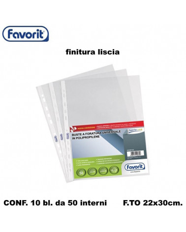 FAVORIT INTERNI LISTINO 22X30 x 50PZ. LISCIO [10BL]