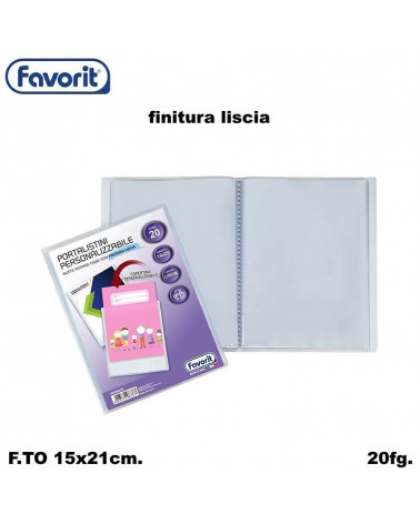 FAVORIT PORTALISTINO 15X21 20FG.