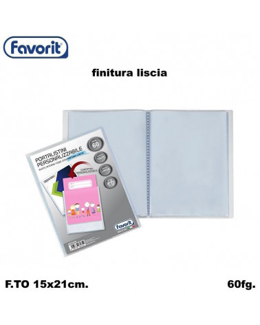 FAVORIT PORTALISTINO 15X21 60FG.