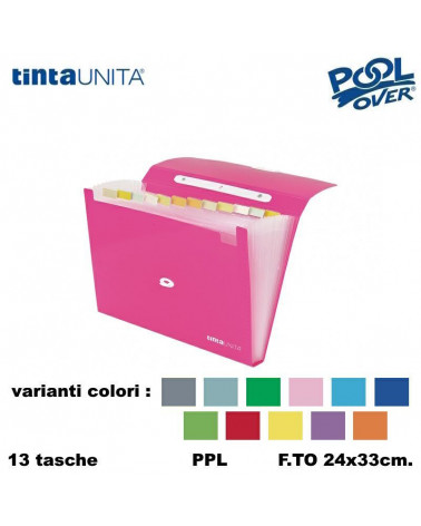 TINTA UNITA PORTADOCUMENTI SOFFIETTO A4 CON MANICO 98059