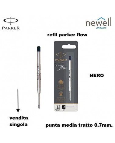 PARKER REFIL SFERA NERO-MEDIO