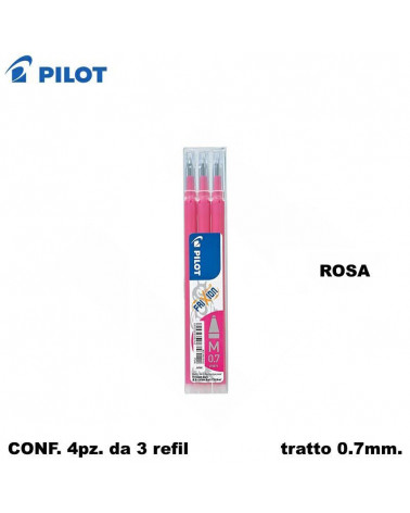 PILOT REFIL FRIXION 3PZ.ROSA [4CF]
