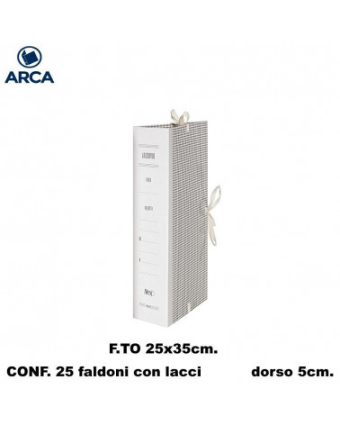 ARCHIVIA FALDONE CON LACCI  DORSO 5 [25PZ]