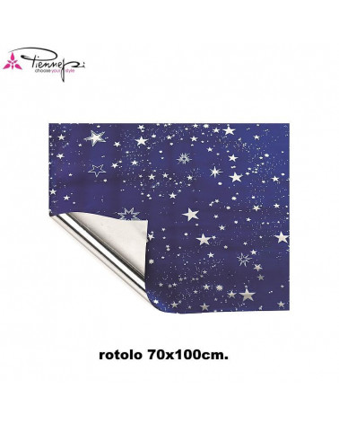 PNP FONDALE 70X100 STELLE ARGENTO GIORNO