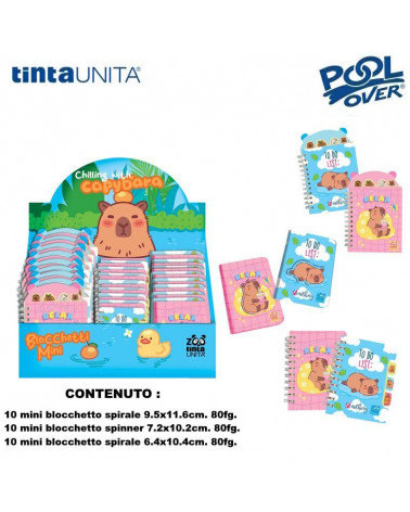 TINTA UNITA CAPIBARA ESP 30 MINI BLOCCHETTI