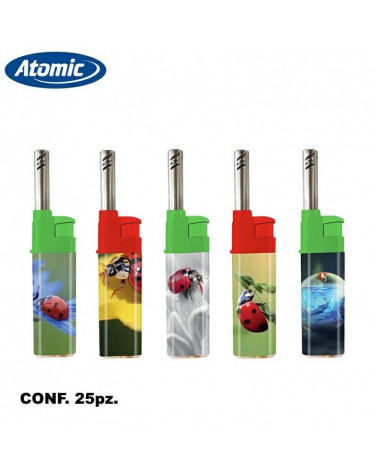 ATOMIC ACCENDIGAS MINI LADYBUGS [25PZ]