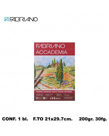 FABRIANO ACCADEMIA 200DIS 21X29,7