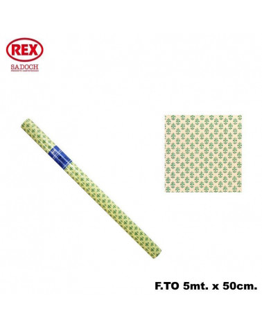 REX ROTOLO LAVABILE 0,50X5MT. CASSETTO-VERDE
