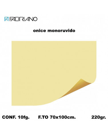 BRISTOL MONORUVIDO 70X100 ONICE [10FG]