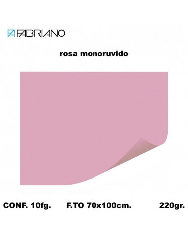 BRISTOL MONORUVIDO 70X100 ROSA[10FG]