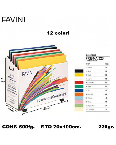 FAVINI MONORUVIDO CARRELLO [500FG]