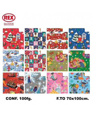 REX CARTA REGALO WALT DISNEY 100FG.NATALE