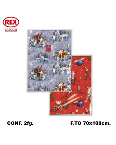 REX CARTA REGALO NATALE 2FG. R5502