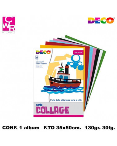 CWR VELLUTO ALBUM 35X50 30FG. 713/30