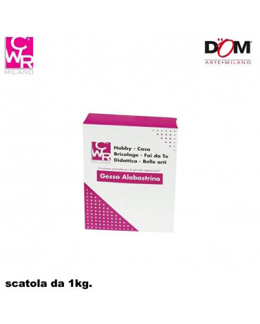 CWR GESSO ALABASTRINO SCATOLA 1kg.