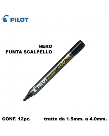 PILOT MARCATORE 12PZ. NERO-P.SCALPELLO