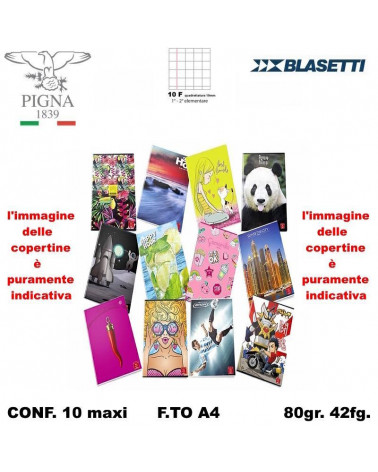 MAXI FANTASIA 80PG. 1CM CON MARGINE [10PZ]