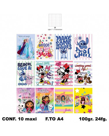 MAXI COMPILATION GIRL 100gr.24+1fg. A [12PZ]