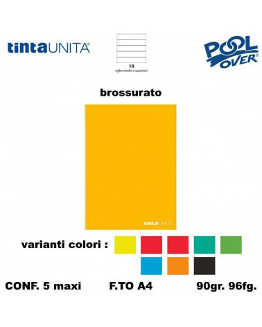 TINTA UNITA MAXI BROSSURATO 96FG 1R 90399 [5PZ]