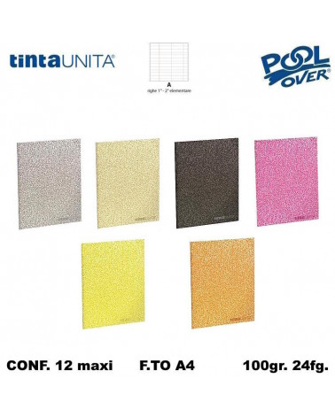 TINTA UNITA GLITTER FLUO MAXI 50 SPECIAL 100GR.A [10+2PZ]