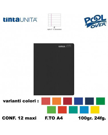 TINTA UNITA EXCELLENT MAXI 50 SPECIAL CLASSIC 100gr.C 12pz.