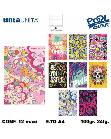 TINTA UNITA FASHION GIRL 50 SPECIAL MAXI 100gr.B [12PZ]