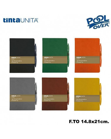 TINTA UNITA AGENDA GIORNALIERA A5 + PENNA I'M