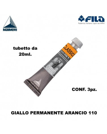 MAIMERI OLIO T.7 20ML.GIALLO ARANCIO 110 [3PZ]