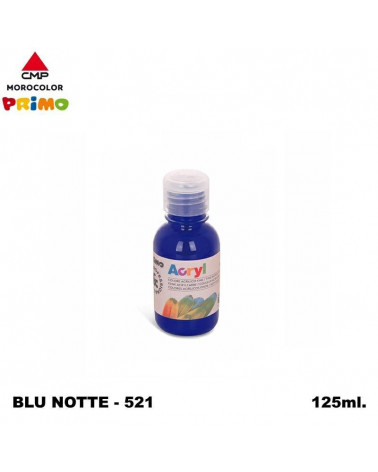 PRIMO TEMPERA ACRILICA 125ML. BLU NOTTE 521