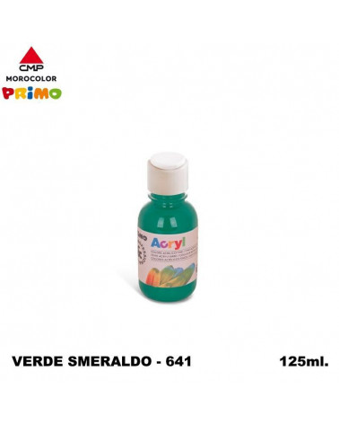 PRIMO TEMPERA ACRILICA 125ML. VERDE SMERALDO 641