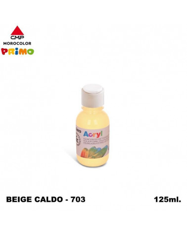 PRIMO TEMPERA ACRILICA 125ML. BEIGE CALDO 703