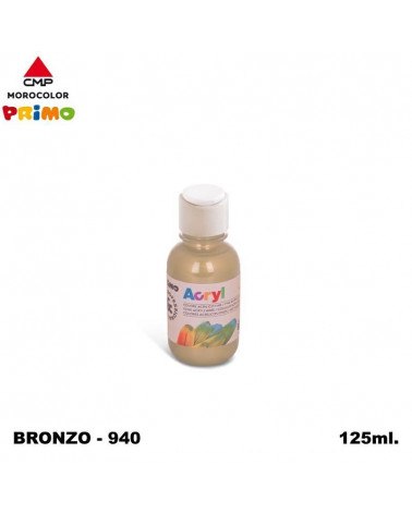 PRIMO TEMPERA ACRILICA 125ML. BRONZO 940