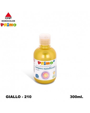 PRIMO TEMPERA METAL 300ML. GIALLO 210