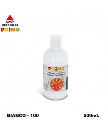 PRIMO TEMPERA PRONTA 500ML. BIANCO 100