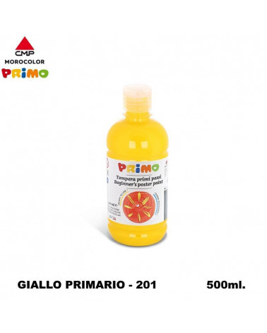 PRIMO TEMPERA PRONTA 500ML. GIALLO PRIMARIO 201
