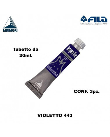 MAIMERI TEMPERA T.7 20ML. VIOLETTO 443 [3PZ]