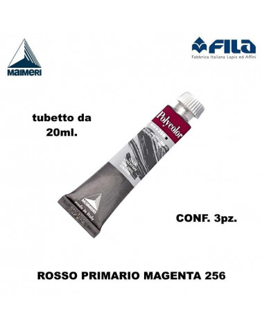 MAIMERI TEMPERA ACRILICA 20ML MAGENTA 256 [3PZ]