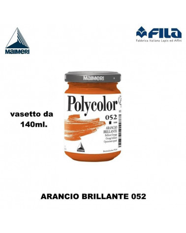 MAIMERI TEMPERA ACRILICA 140ML ARANCIO 052