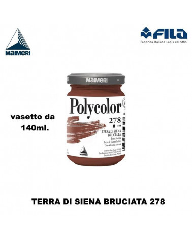 MAIMERI TEMPERA ACRILICA 140ML TERRA SIENA BRUCIATA 278