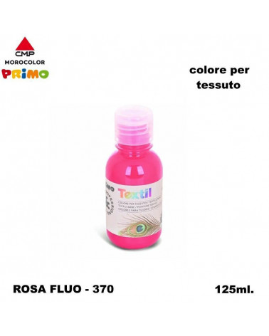 PRIMO COLORE PER TESSUTO 125ML ROSA-FLUO