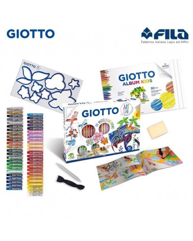 GIOTTO ART LAB OIL PASTELS CREATIONS 581700