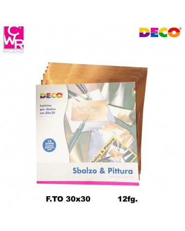 CWR LASTRA RAME 30X30 12PZ. 113/5