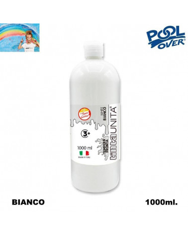 TINTA UNITA TEMPERA PRONTA 1000ml.BIANCO